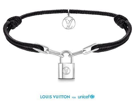 lv unicef bracelet|louis vuitton lock bracelet.